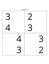 Easy Sudoku Puzzle Book for Kids