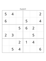 Very Easy Sudoku Puzzle Book for Teens