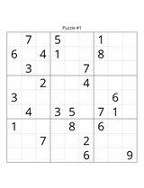 Medium-Hard Sudoku Puzzle Book