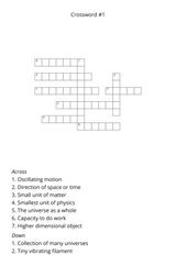 Let's Talk About String Theory, Quantum Computing, & A.I. Crossword - LL Puzzle Books