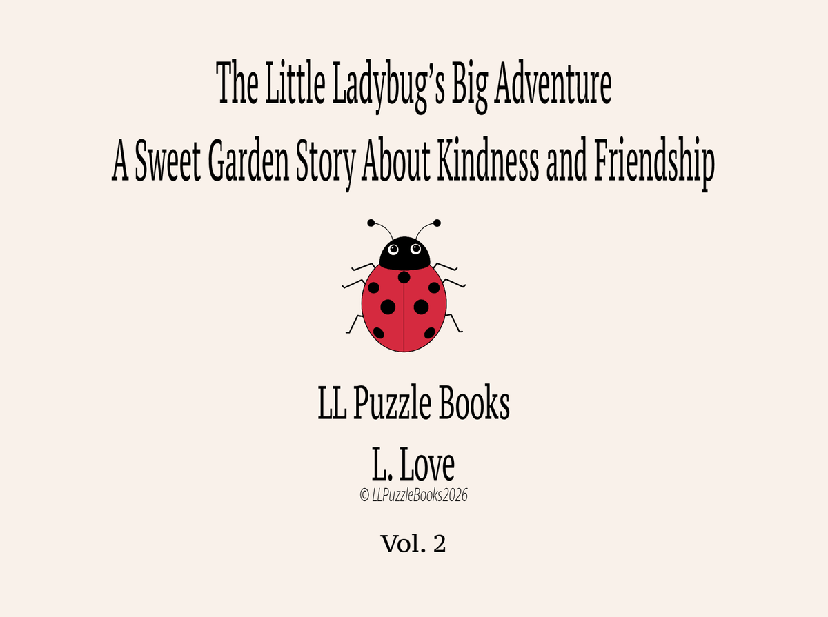 The Little Ladybug's Big Adventure: Vol 2 - LL Puzzle Books