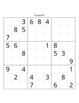 Very Easy Sudoku Puzzles – 100 Large Print Puzzles for Beginners