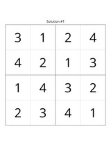 Easy-Medium Sudoku Puzzle Book for Kids