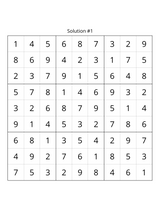 Medium Sudoku Puzzle Book
