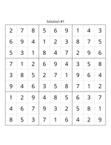 Medium-Hard Sudoku Puzzle Book