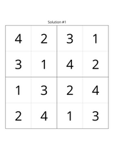 Medium-Hard Sudoku Puzzle Book for Kids