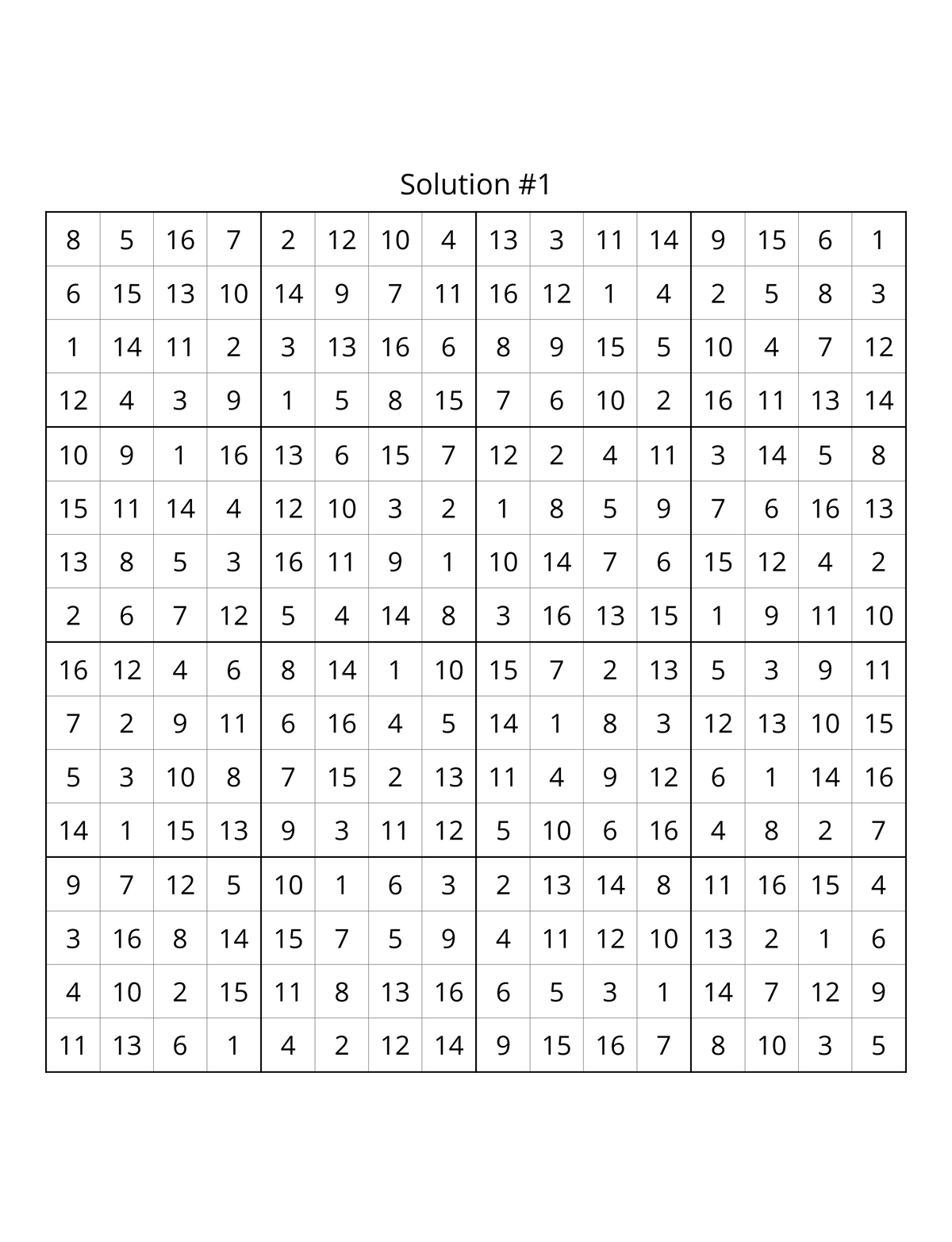 Medium-Hard Expert Level Sudoku Puzzle Book – Printable PDF | Instant Download