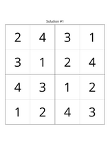 Medium Sudoku Puzzle Book for Kids