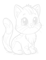 Cat Sketch Book for All Ages – Guided Drawing for Beginners | Instant Download
