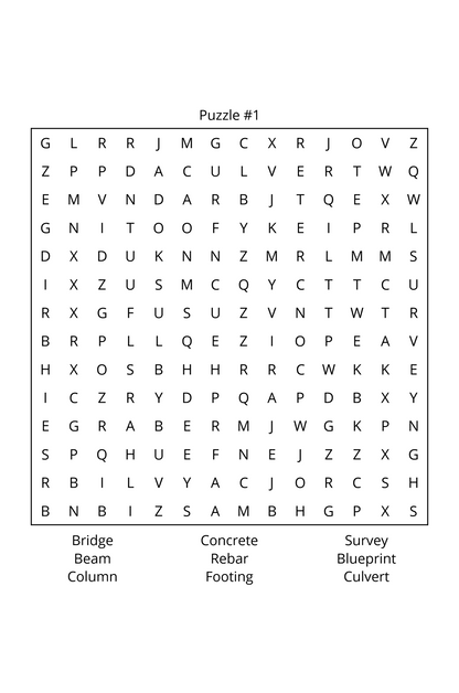 Engineering Word Search Book for Teens - LL Puzzle Books