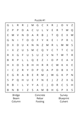 Engineering Word Search Book for Teens - LL Puzzle Books