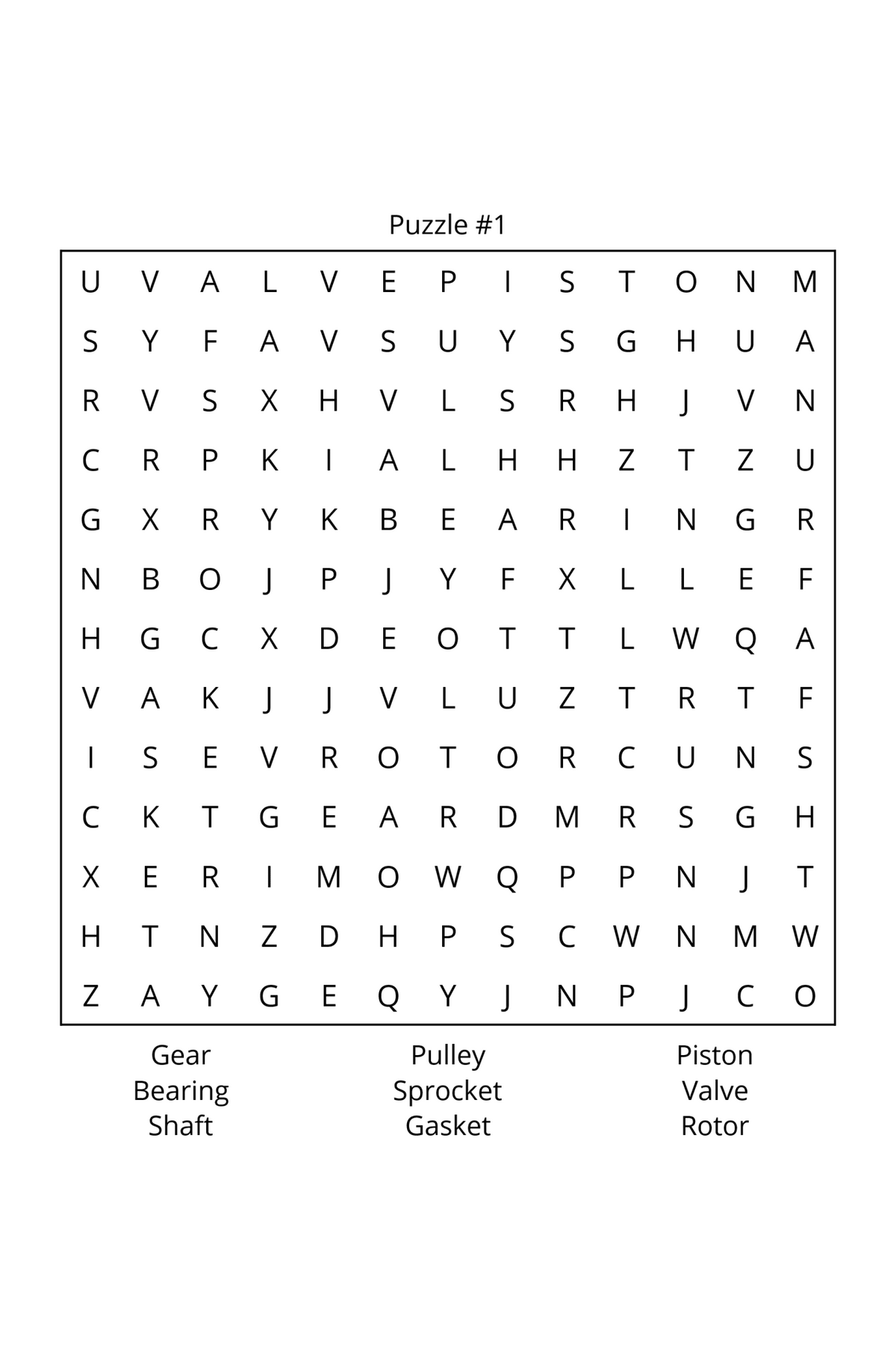 Engineering Word Search for Students Book 1 - LL Puzzle Books