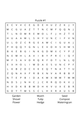 Flower & Plant Word Search Book - LL Puzzle Books