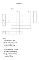 Get the Buzz! Go Electric! Crossword