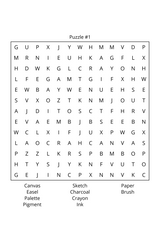 Is It a Painting? It's a Word Search: A Word Search Book for Artists