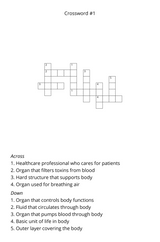 Brush Up on Medical Terms Crossword - LL Puzzle Books