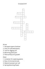 Naturalist Botanical Crossword - LL Puzzle Books