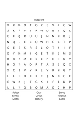 Part Two: Engineering Word Search for Students - LL Puzzle Books