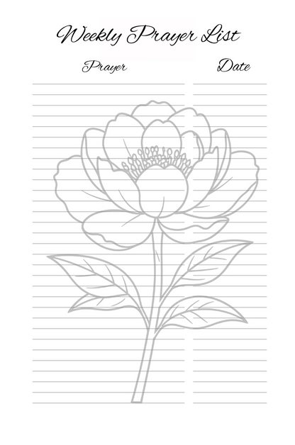 My Daily Prayer Journal - LL Puzzle Books