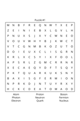Quantum Physics & Beyond for Geniuses Word Search - LL Puzzle Books