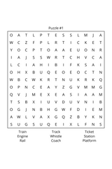 Planes, Trains, & Automobiles Word Search - LL Puzzle Books