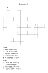 Crossword Puzzle Book: Wrestling, Judo & Sumo