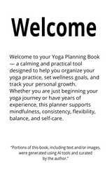 Yoga Planning Book - LL Puzzle Books