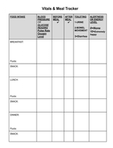Caregiver Daily Reflection & Medication Log – Printable PDF - LL Puzzle Books