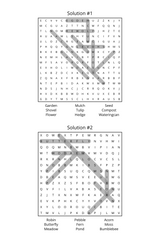 Flower & Plant Word Search Book - LL Puzzle Books