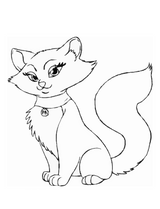 Cat Coloring Book for All Ages – Instant Download