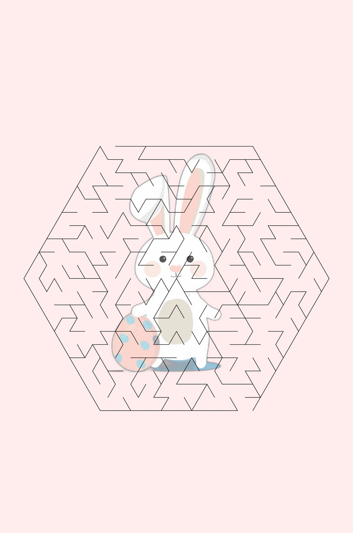 Can You Find the Bunny? An I Spy & Maze Puzzle Book — Instant Download