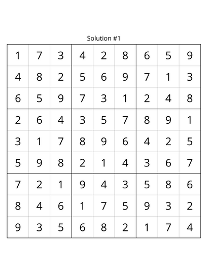 Just an Ordinary Sudoku