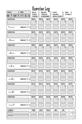 Healthy Habits Journal – Printable Instant Download - LL Puzzle Books