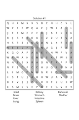 Just an Extraordinary Anatomy & Physiology Mash up Word Search Book - LL Puzzle Books