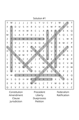 Professional Responsibility & Licensing Exam Word Search