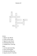 Crossword Puzzle Book: Wrestling, Judo & Sumo