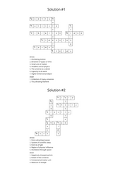 Let's Talk About String Theory, Quantum Computing, & A.I. Crossword - LL Puzzle Books