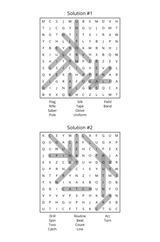 Color Guard, Band, & Choir Word Search Book - LL Puzzle Books