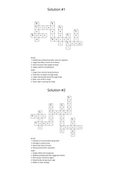Brush Up on Medical Terms Crossword - LL Puzzle Books